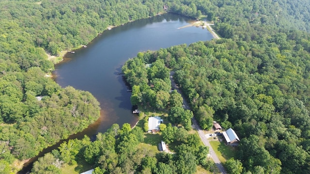 115 Lake Shore Dr, Pikeville, TN 37367 - view of property location featuring a forest and a nearby body of water