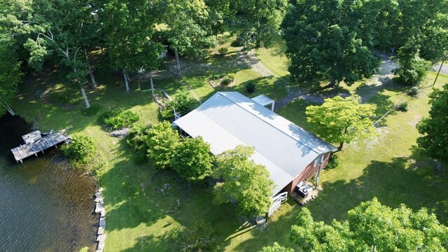 115 Lake Shore Dr, Pikeville, TN 37367 - aerial view of property and surrounding area with a large body of water
