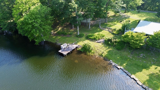 115 Lake Shore Dr, Pikeville, TN 37367 - aerial view of property's location featuring a nearby body of water