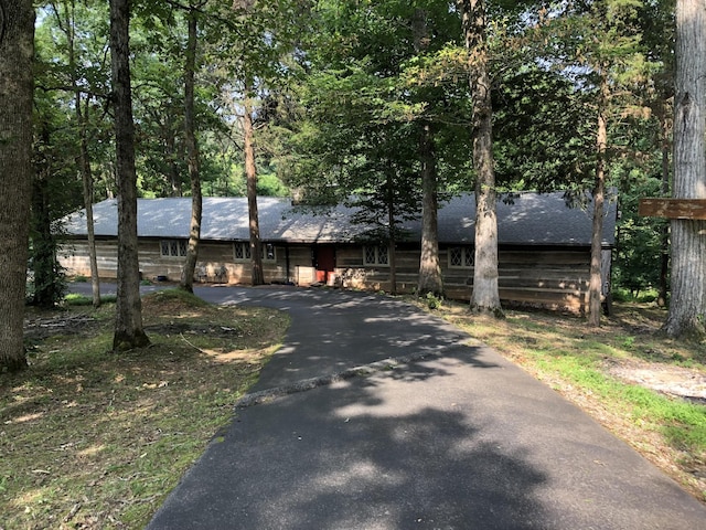 view of ranch-style home