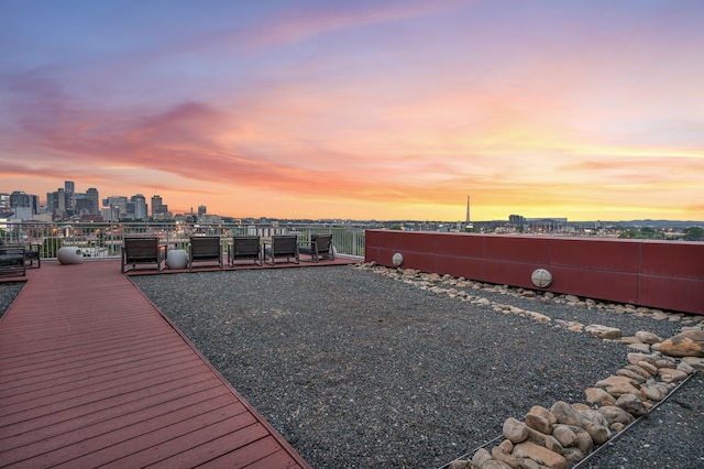 view of dock