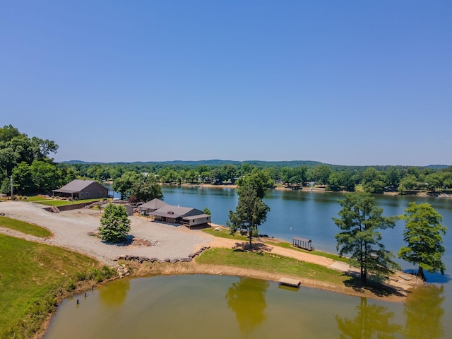 351 New Era Landing Rd, Linden, TN 37096 - drone / aerial view of a large body of water