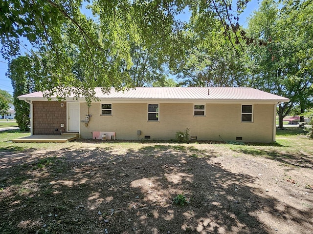 view of rear view of house