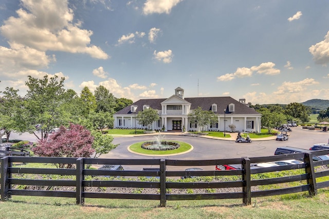 view of cape cod house