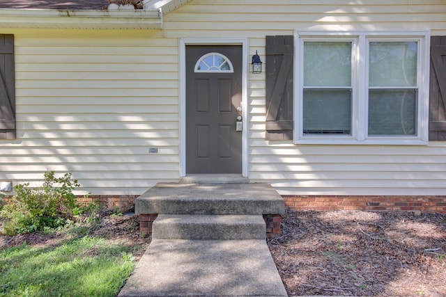 view of property entrance