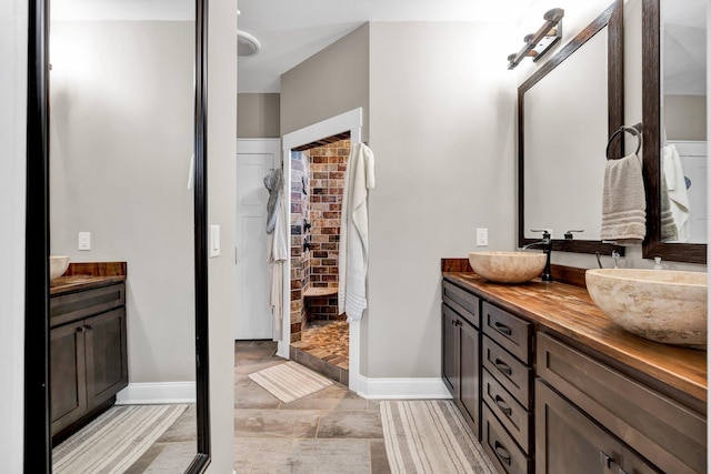 1033 Carter Rd SE, Old Fort, TN 37362 - bathroom featuring vanity and a shower