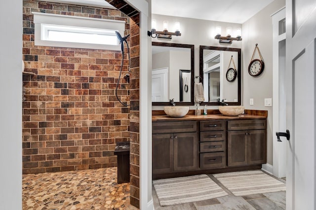 1033 Carter Rd SE, Old Fort, TN 37362 - bathroom featuring vanity and walk in shower