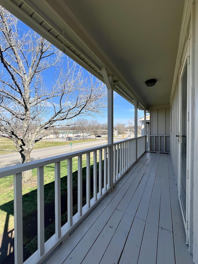 view of deck