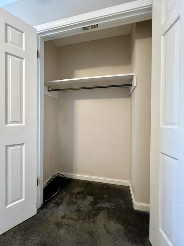 view of closet