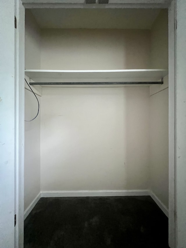 view of closet