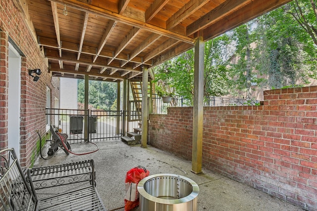 view of patio / terrace