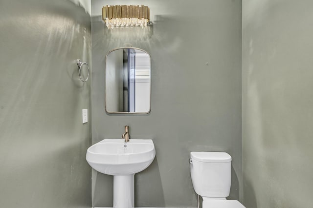 bathroom with toilet