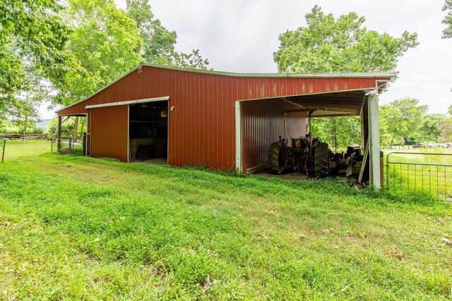 160 Sinking Creek Rd, Petersburg, TN 37144 - view of pole building