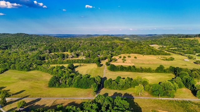 160 Sinking Creek Rd, Petersburg, TN 37144 - aerial view of property and surrounding area with a forest
