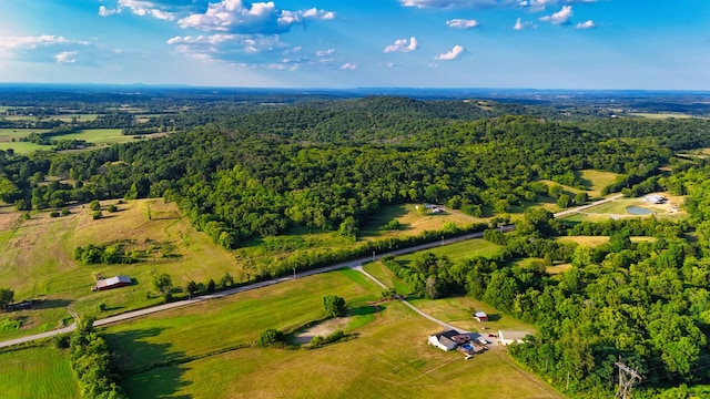 160 Sinking Creek Rd, Petersburg, TN 37144 - drone / aerial view of a heavily wooded area
