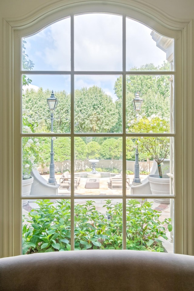 doorway featuring a wealth of natural light