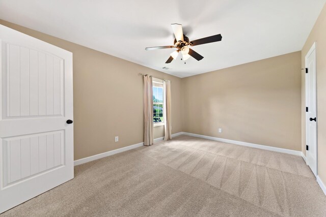 701 Vanview Dr, Lebanon, TN 37087 - unfurnished room with baseboards, carpet floors, and a ceiling fan