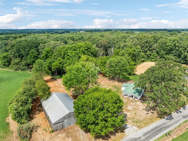 aerial view