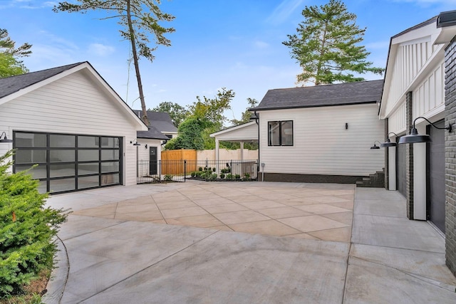 exterior space with a patio area