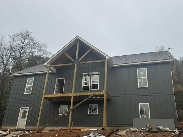 view of rear view of house