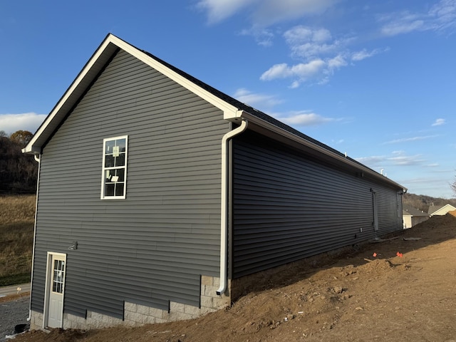 view of property exterior