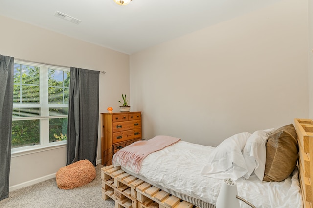 bedroom featuring carpet floors