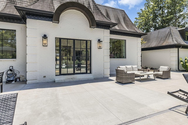 view of patio / terrace with outdoor lounge area