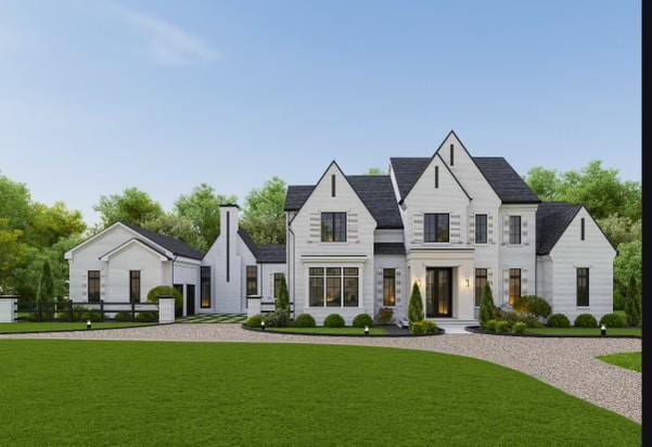 9131 Old Smyrna Rd, Brentwood, TN 37027 - view of front facade with a front yard