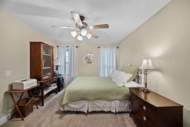 40 Vantage Pt, Counce, TN 38326 - bedroom featuring carpet floors, ceiling fan, and baseboards
