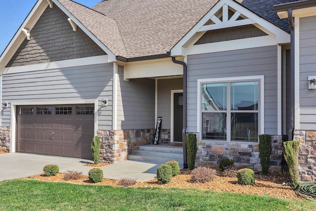 view of craftsman inspired home