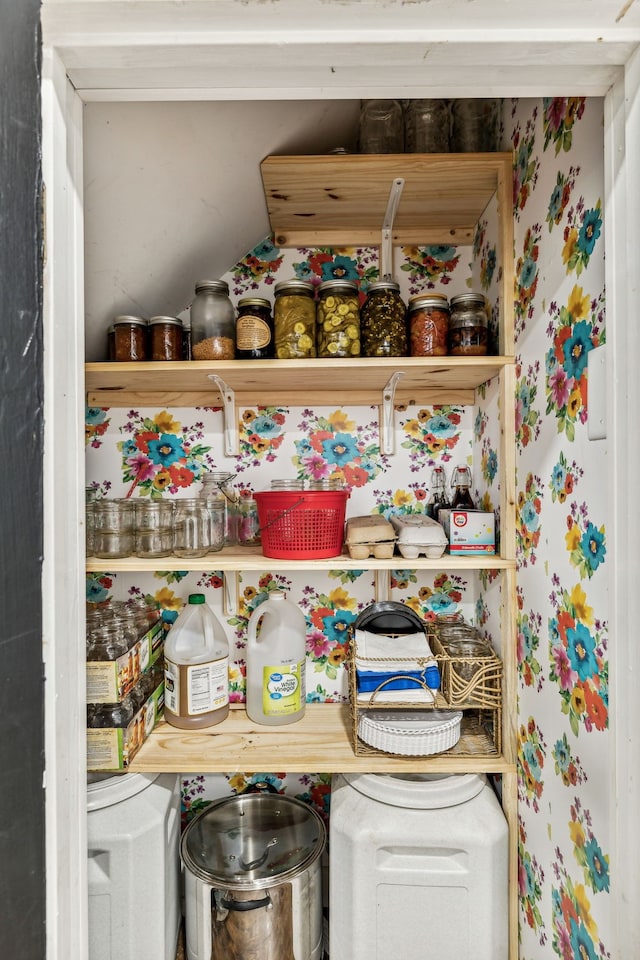 view of pantry