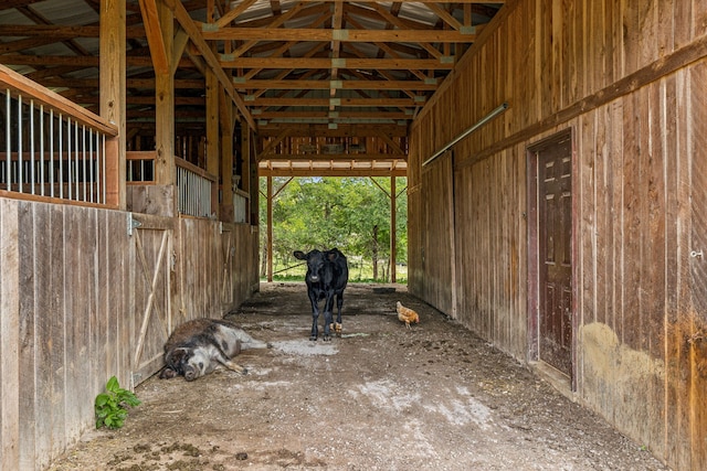 view of stable