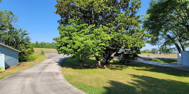 view of road