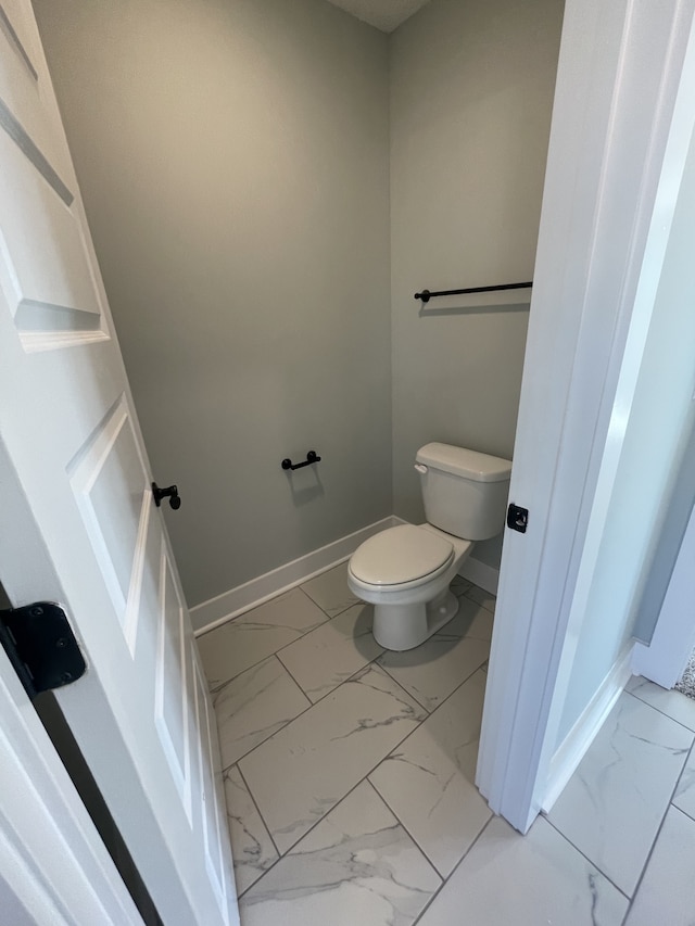 bathroom with toilet