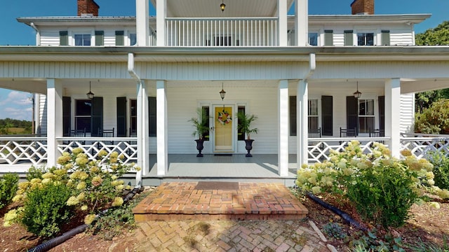 view of entrance to property