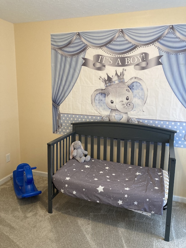 bedroom with carpet flooring