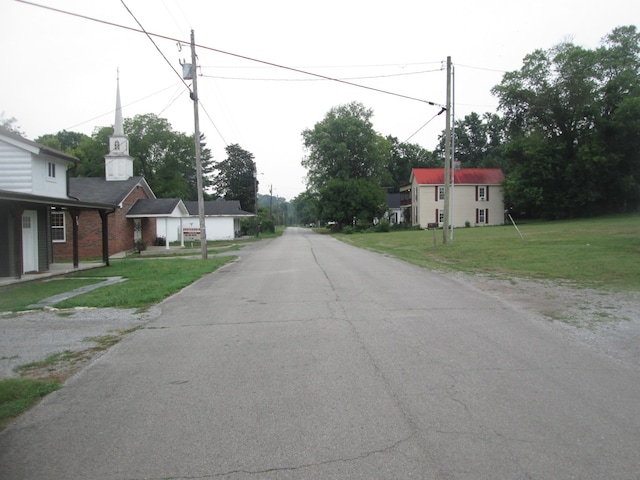 view of road