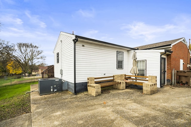 view of rear view of house