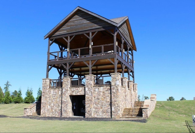 view of outdoor structure