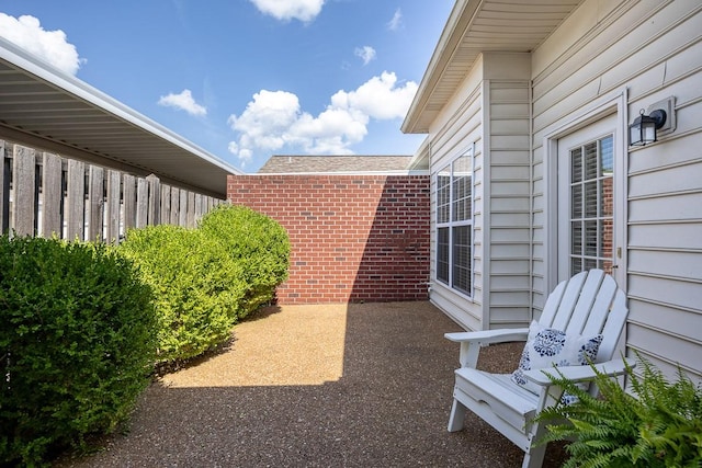 view of patio