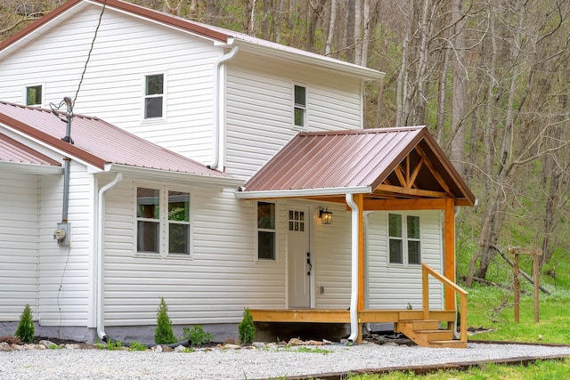 view of front of house