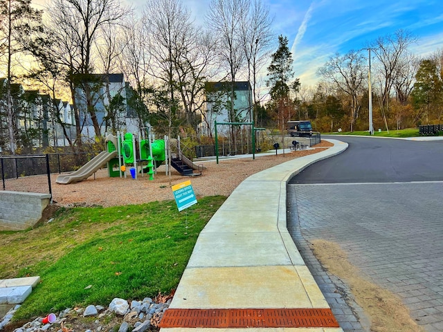 view of playground