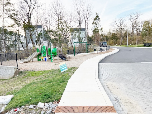 view of playground