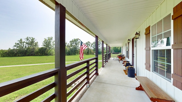 view of patio / terrace featuring a porch