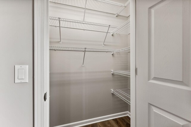 view of closet