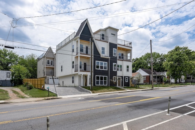 view of townhome / multi-family property