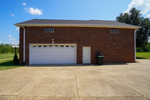 view of side of property