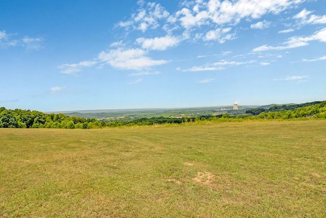 exterior space featuring a rural view