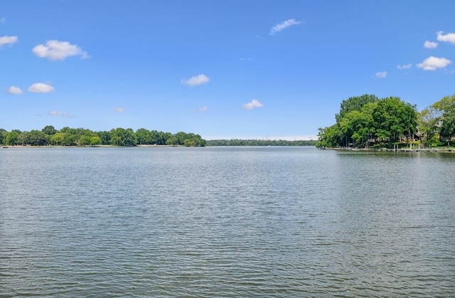 property view of water