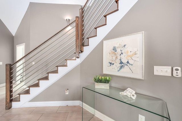 588 E Church St, Alamo, TN 38001 - stairway with baseboards